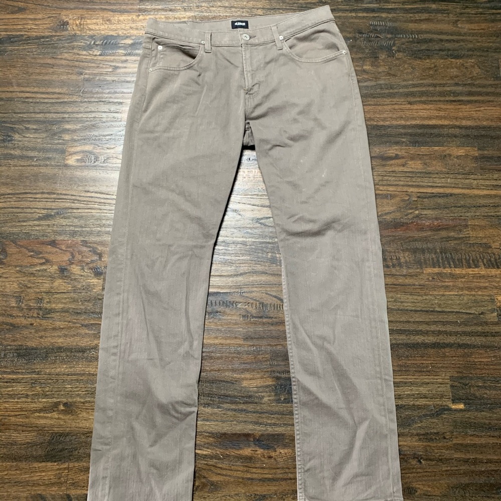 Hudson Byron Five Pocket Straight Zip Fly